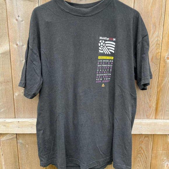 VINTAGE ‘94 WORLD CUP USA CHAMPIONSHIP TOURING T SHIRT - Picture 3 of 6